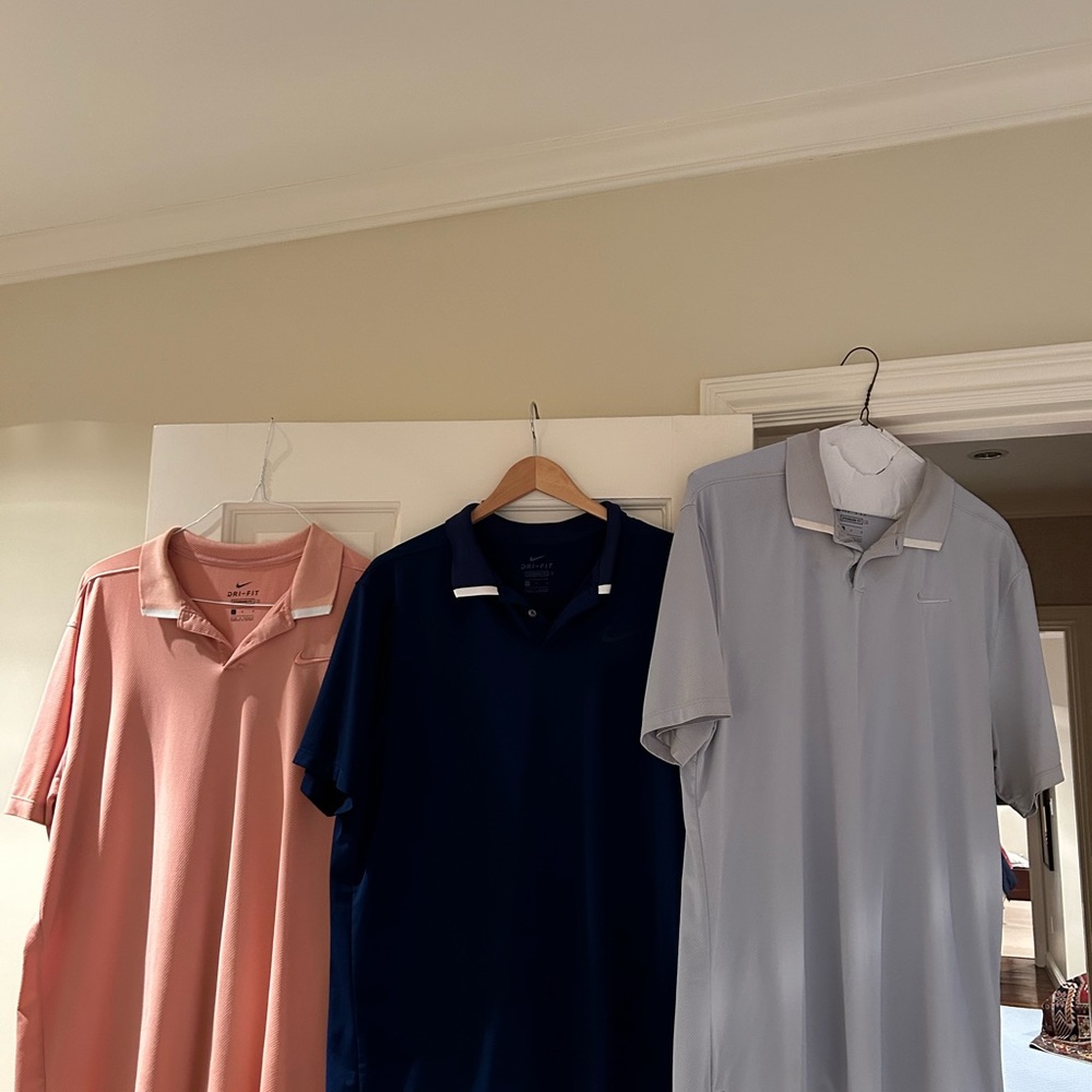 Nike Dri-Fit standard fit size large set of 3